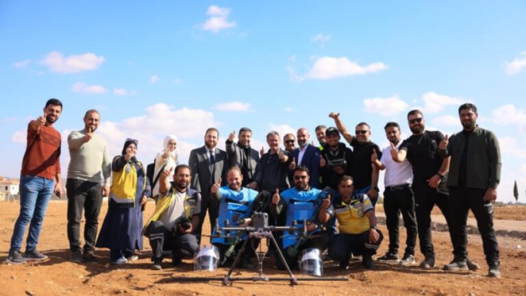 درون متطورة ترفع كفاءة إزالة الألغام وتقلل المخاطر على الفرق السورية